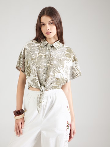 ONLY - Blusa 'ONLJAKIRI' en verde: frente