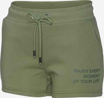 BUFFALO Regular Pants in Green