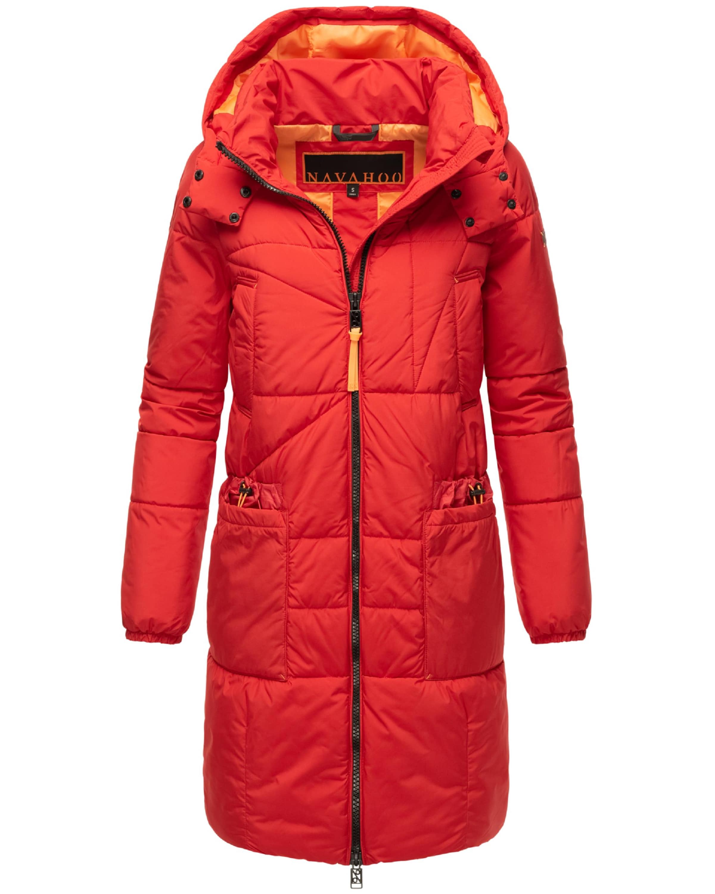 NAVAHOO - Sobretudo de inverno 'Bliblablubb 14' em vermelho