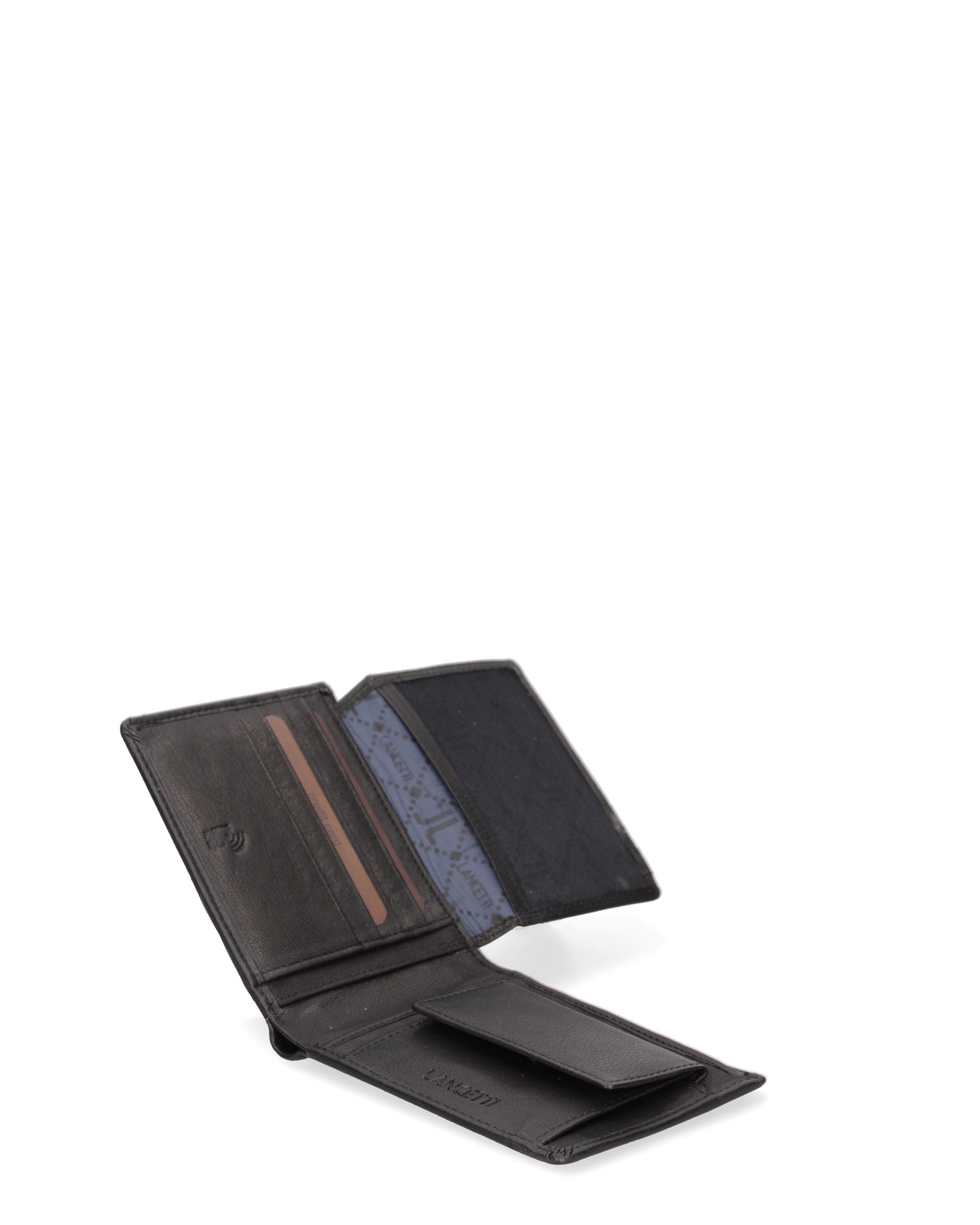 Lancetti Wallet in Black