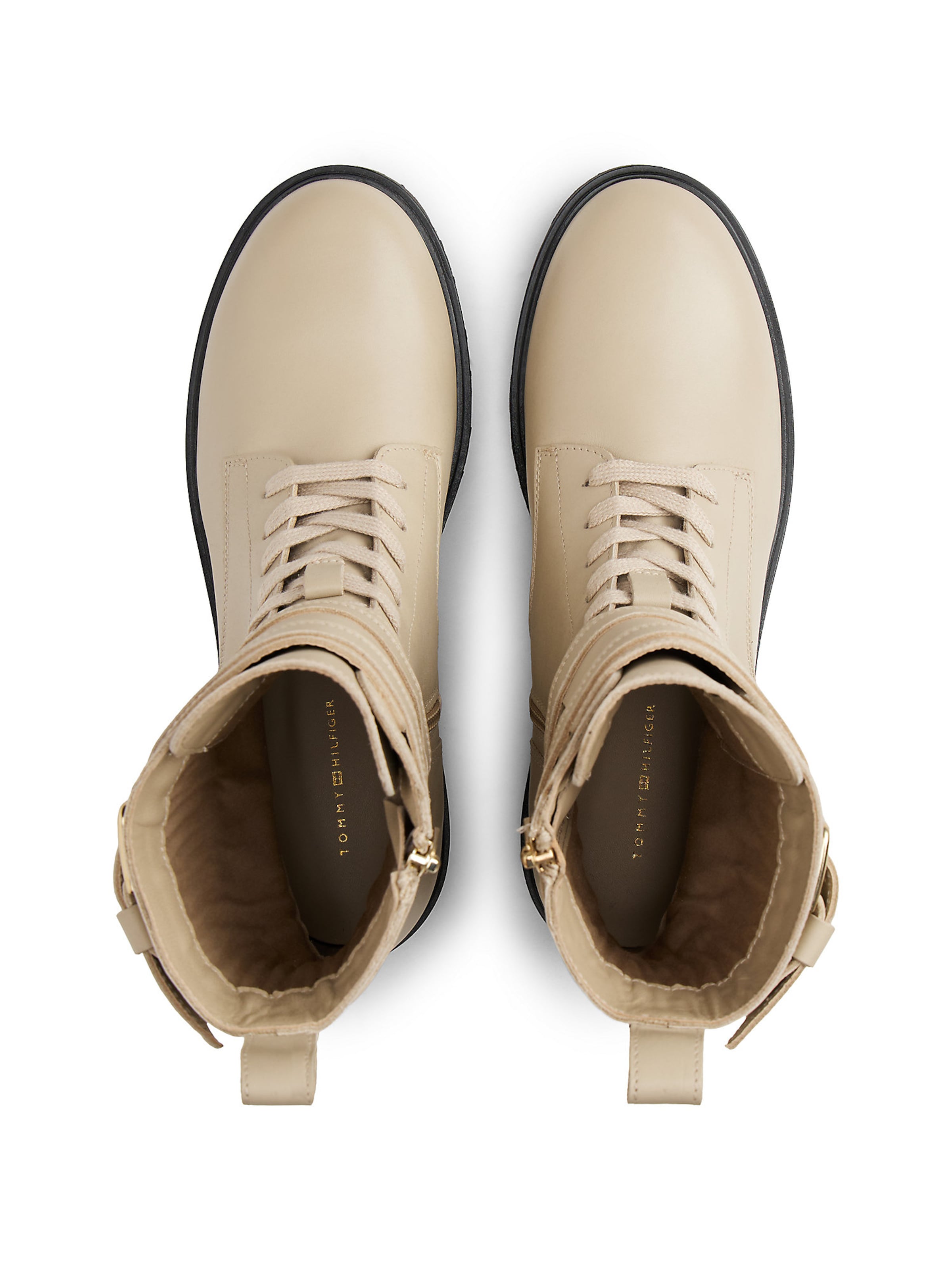TOMMY HILFIGER Stiefelette in Beige