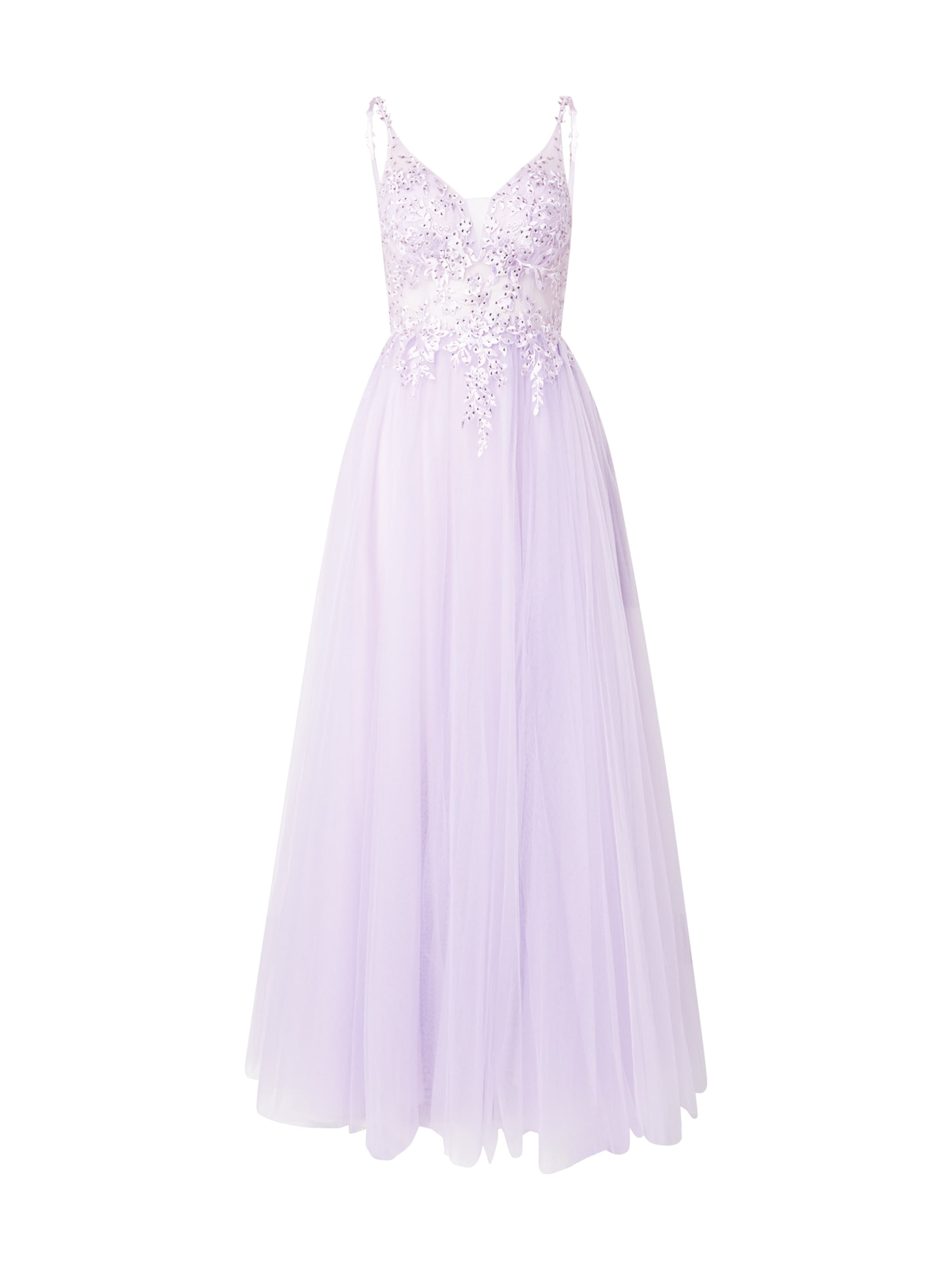 LUXUAR Evening dress in Purple: front