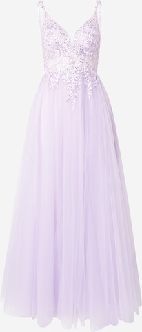 purpurinė LUXUAR Vakarinė suknelė: priekis