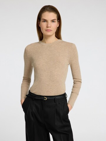 SELECTED FEMME Trui in Beige: voorkant