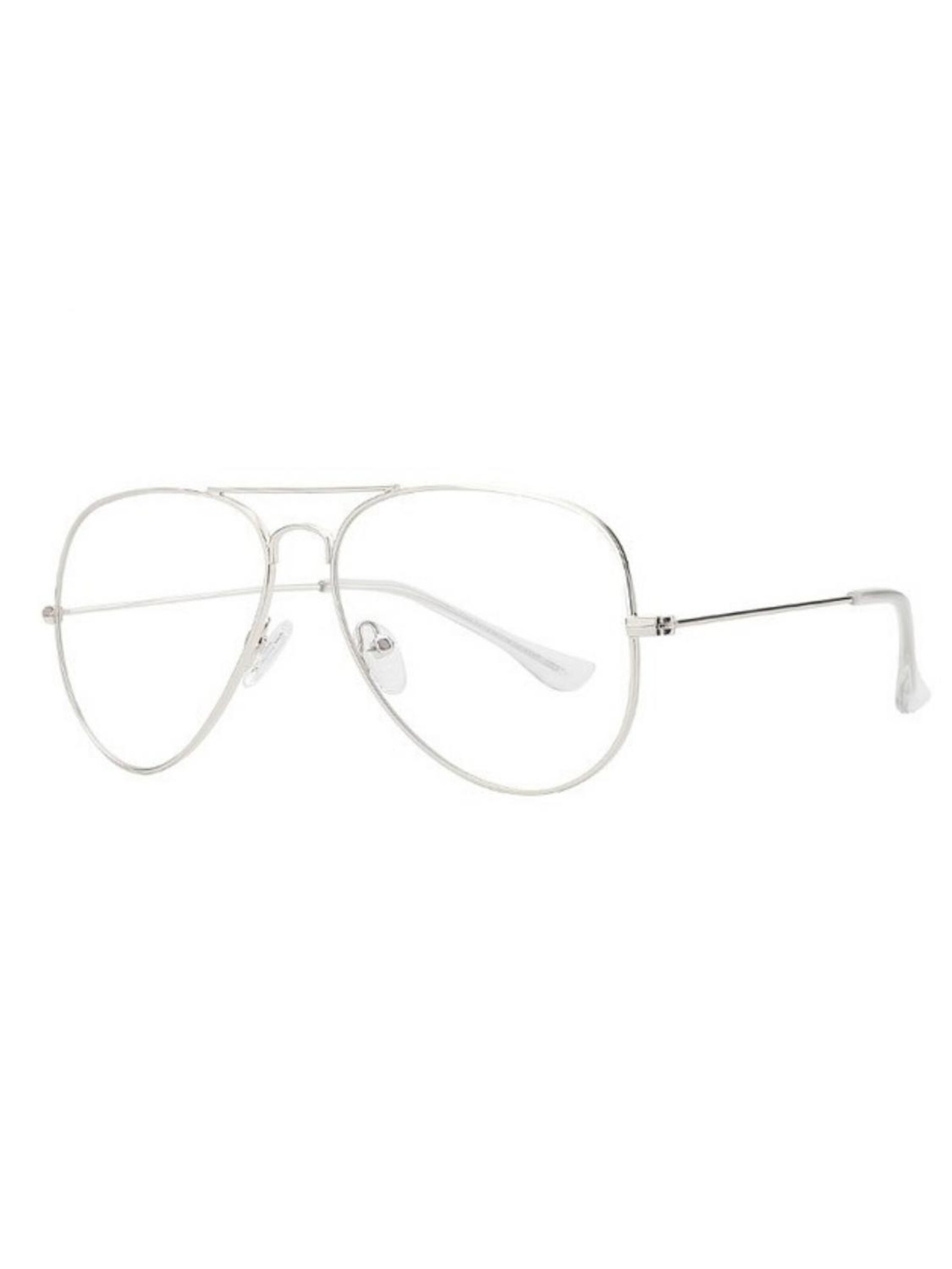 VEYREY Sunglasses in Silver: front