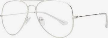 VEYREY Sunglasses in Silver: front