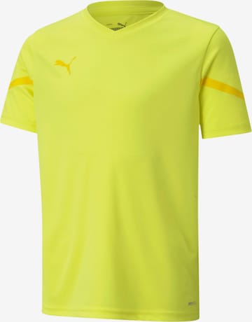 PUMA Performance Shirt in Yellow: front