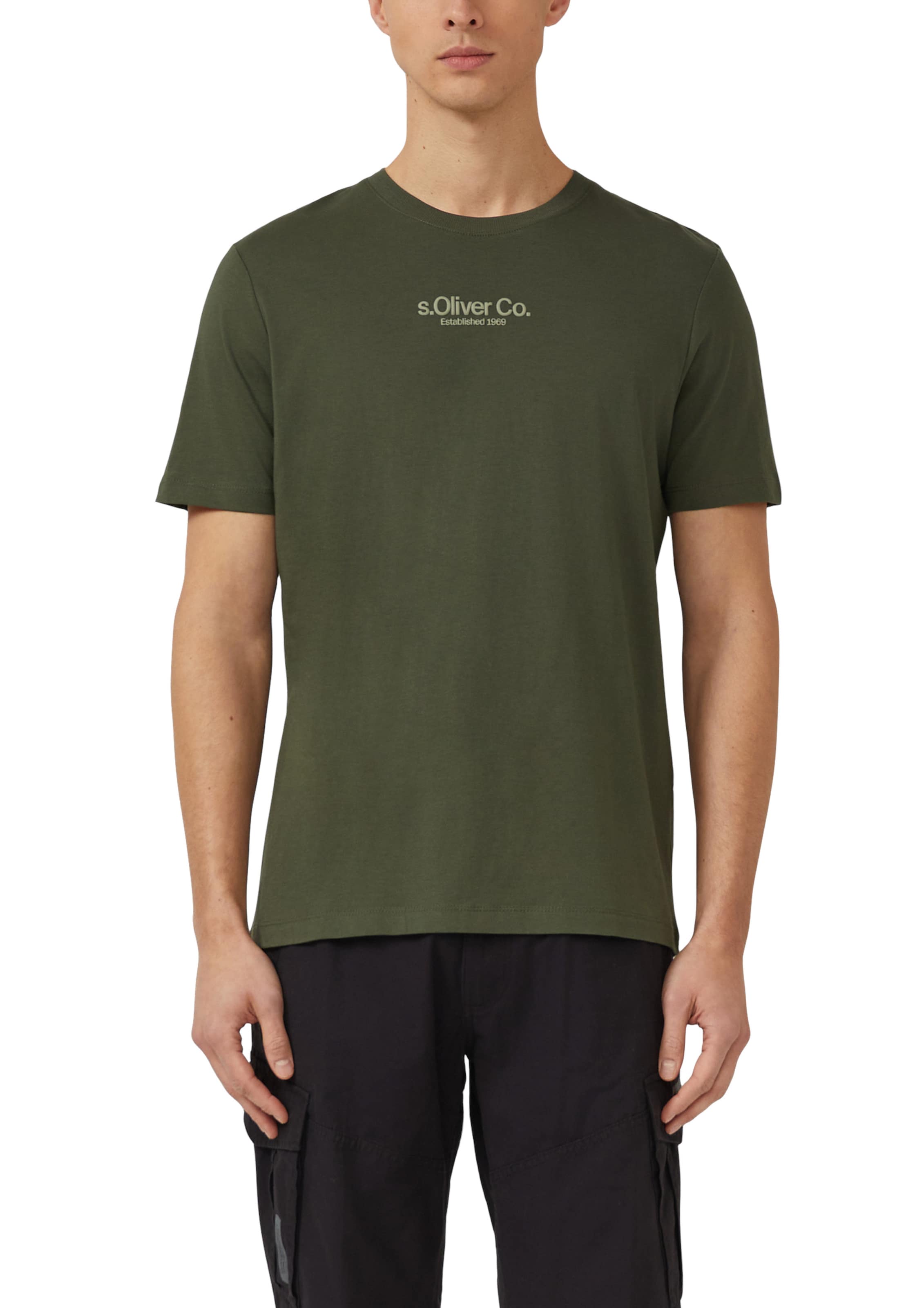 T-Shirt s.Oliver en vert