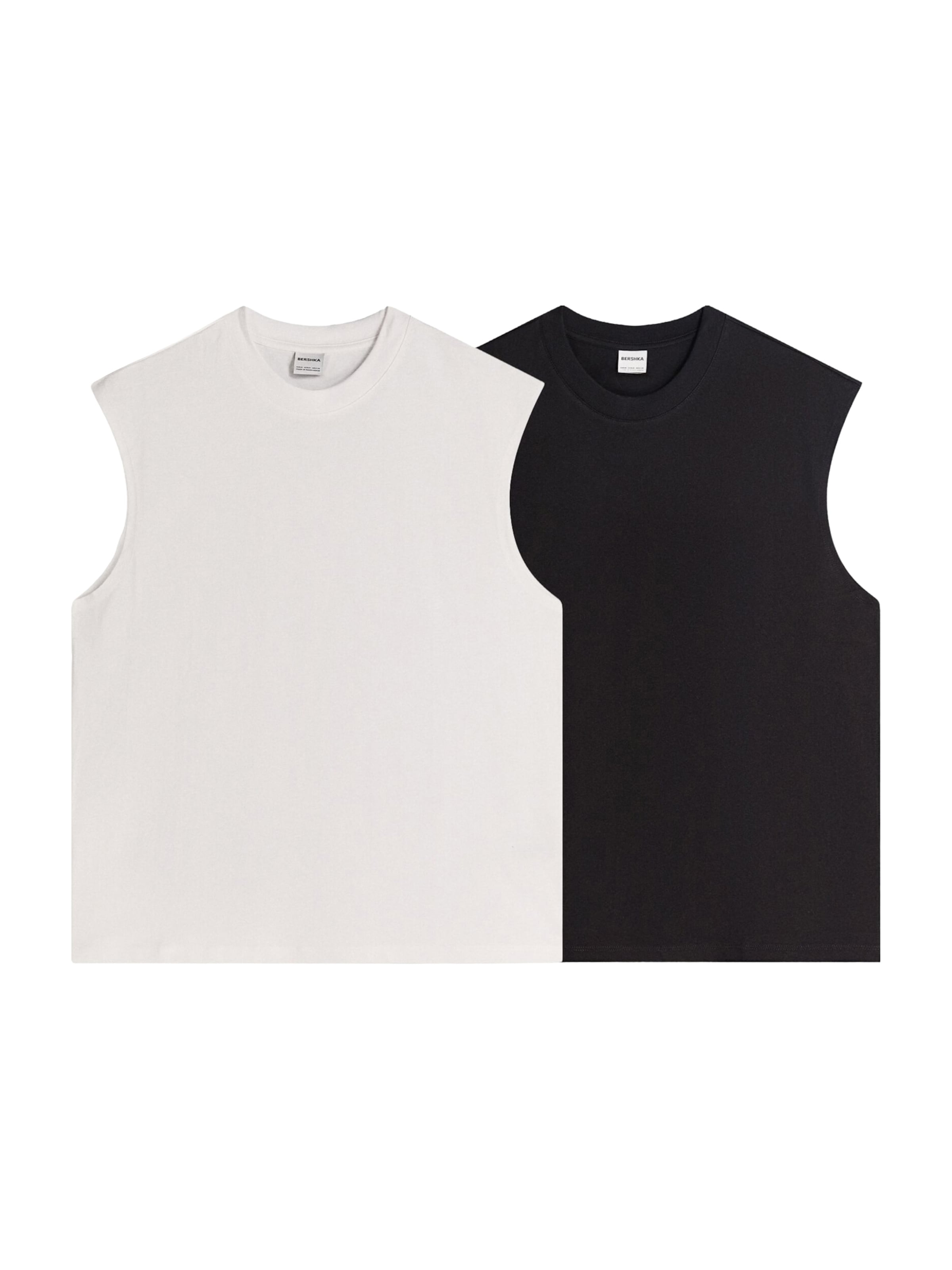 Bershka Shirt in Black: front