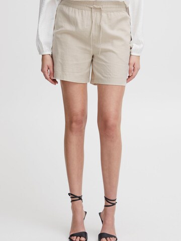 b.young Loose fit Pants 'FALAKKA' in Beige: front