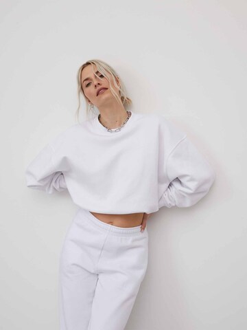 LeGer by Lena Gercke - Sudadera 'Rosa' en blanco