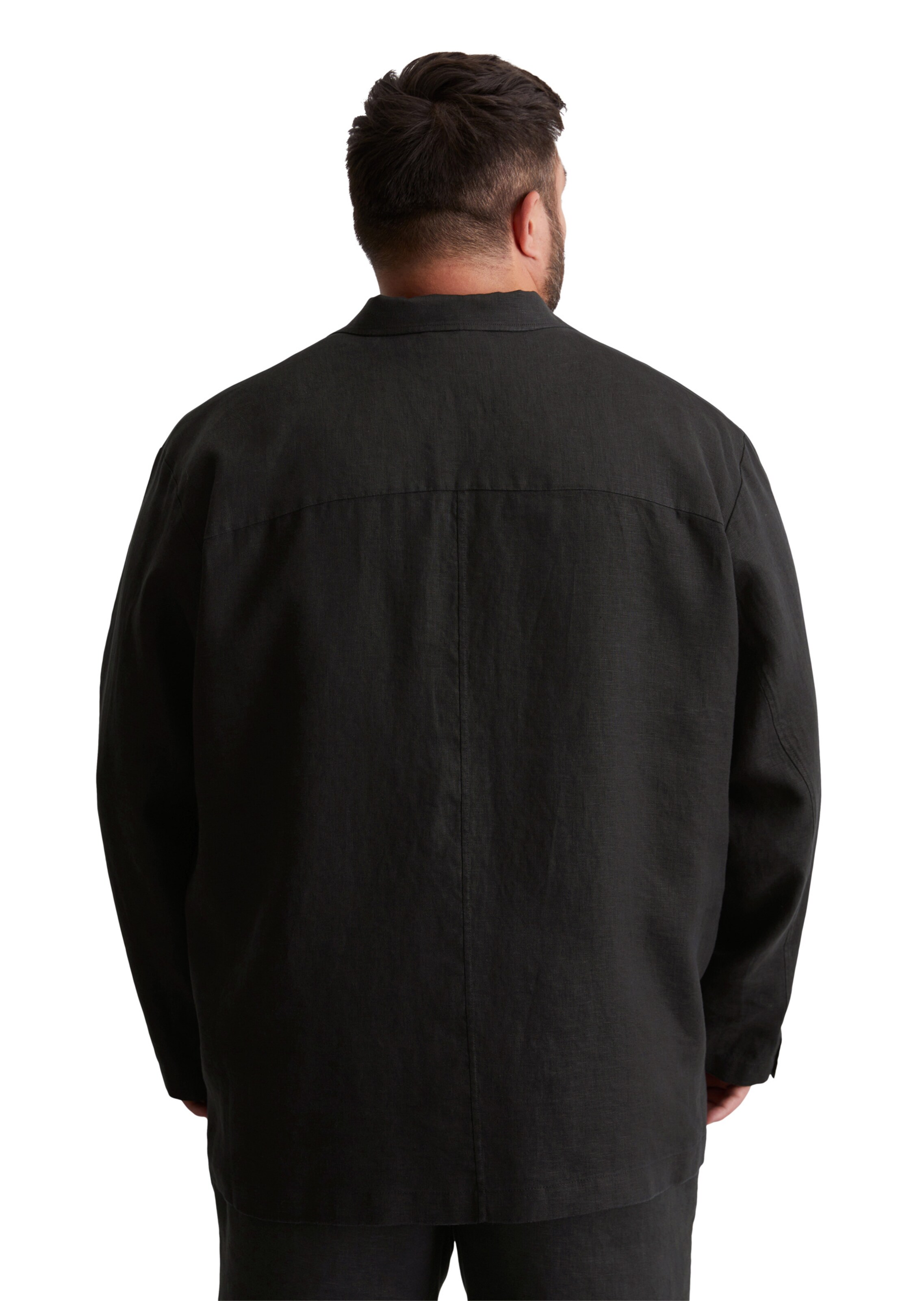 Coupe regular Veste de costume Marc O'Polo en noir