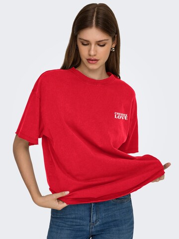 ONLY Tricot 'Kinna' in Rood