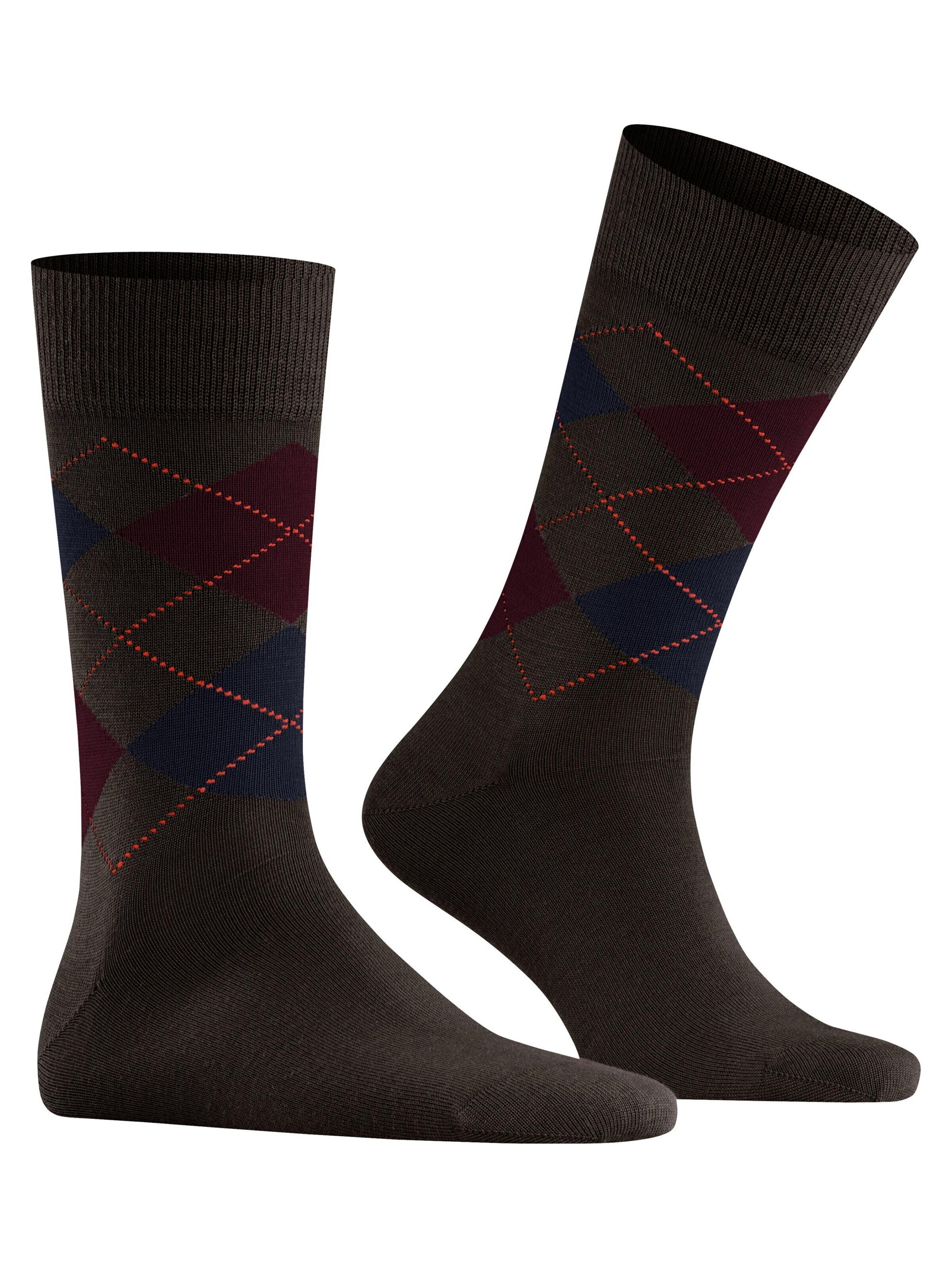 BURLINGTON Socken 'Edinburgh'‌‌‌ in Braun