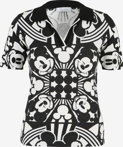 PRINCESS GOES HOLLYWOOD Shirt 'Mickey' in schwarz / weiß, Produktansicht