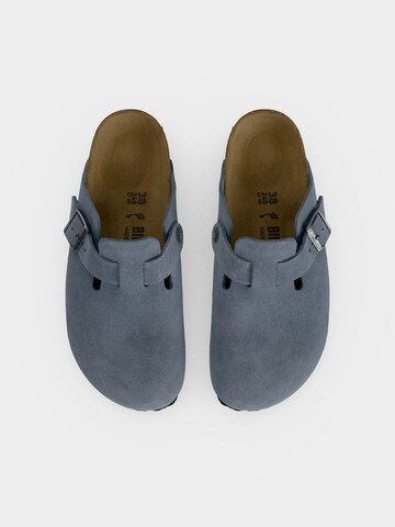 BIRKENSTOCK Muiltjes 'Boston' in Blauw