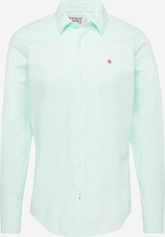 Chemise SCOTCH & SODA en vert : devant