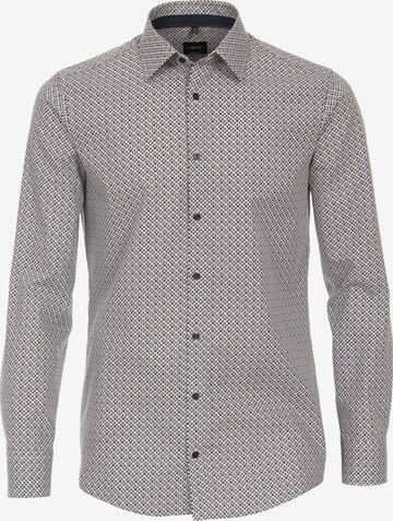VENTI Button Up Shirt in White: front