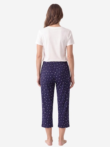 SCHIESSER Pyjama 'Mix & Relax'‌‌‌‌‌‌‌ in Blau