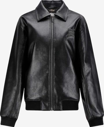 juoda Ed Hardy Demisezoninė striukė 'Kobra': priekis