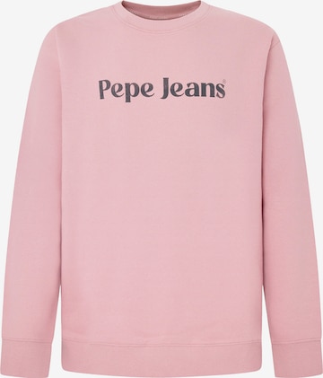 Pepe Jeans Μπλούζα φούτερ 'REGIS' σε ροζ: μπροστά