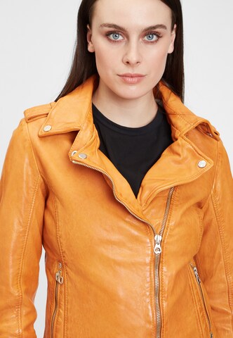 Gipsy Bikerjacke 'GWFavorit' in Orange