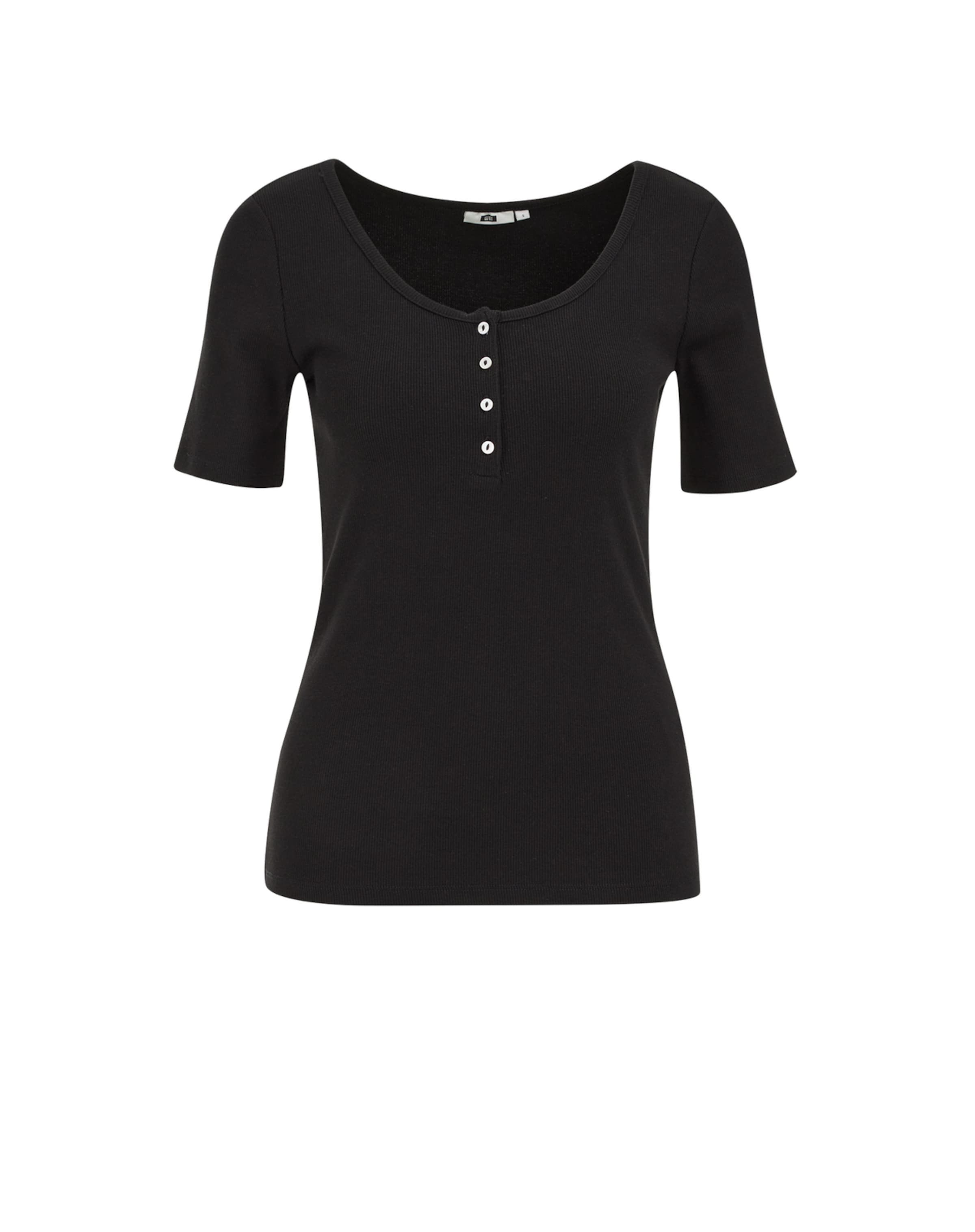 WE Fashion Shirt in Black: front