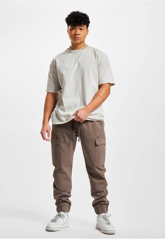 Loosefit Jeans cargo DEF en marron