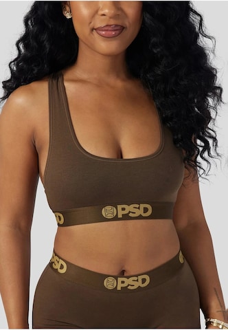 Bustino Reggiseno 'Essential' di PSD in marrone