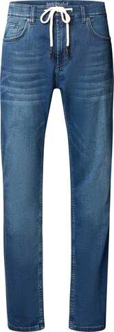 yazubi Jeans 'Erik' in Blue: front