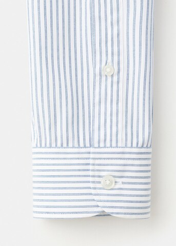 MANGO MAN Regular fit Button Up Shirt 'Playr' in Blue