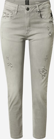 Elias Rumelis Regular Jeans 'Leona' in Grijs: voorkant