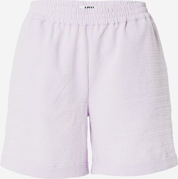 JDY Regular Shorts 'JOANNA' in Lila: predná strana