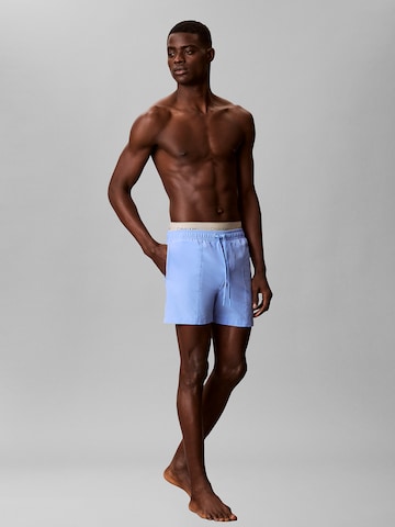Shorts de bain Calvin Klein Swimwear en bleu