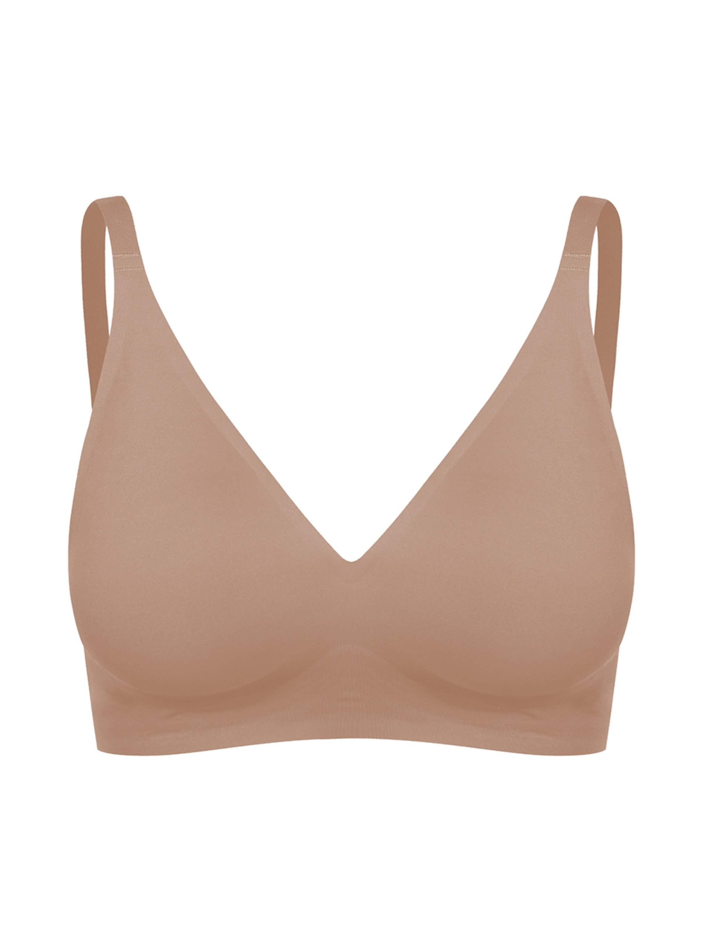 Push-up Reggiseno 'Comfort Push-Up BH' di cfab in marrone: frontale