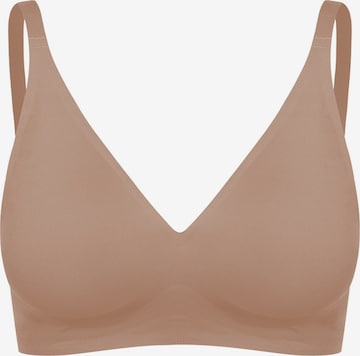 Push-up Reggiseno 'Comfort Push-Up BH' di cfab in marrone: frontale