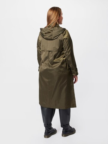 Persona by Marina Rinaldi Between-seasons coat 'TASTIERA' in Green