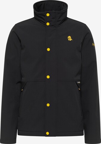 Schmuddelwedda Between-season jacket in Black: front