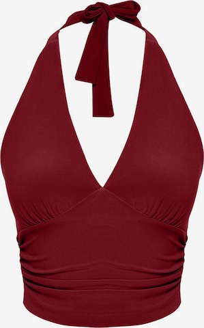 Trendyol Pusero värissä punainen: etupuoli