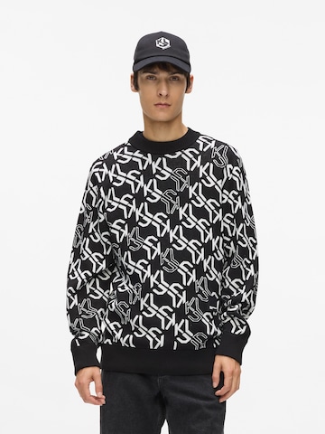 KARL LAGERFELD JEANS Neulepaita värissä musta: etupuoli