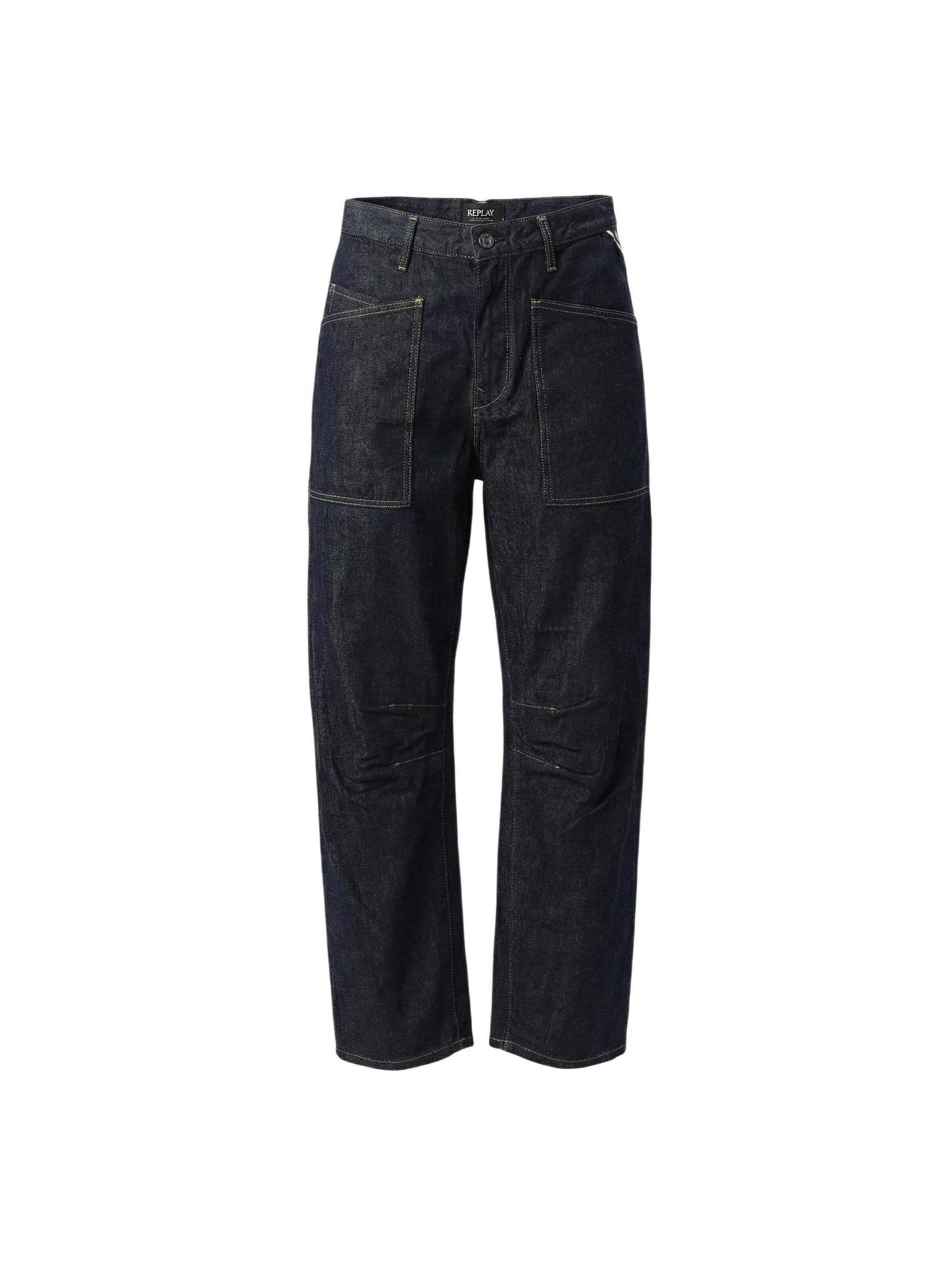 Regular Jean 'BARREL W8239 .000.270 07' REPLAY en bleu : devant