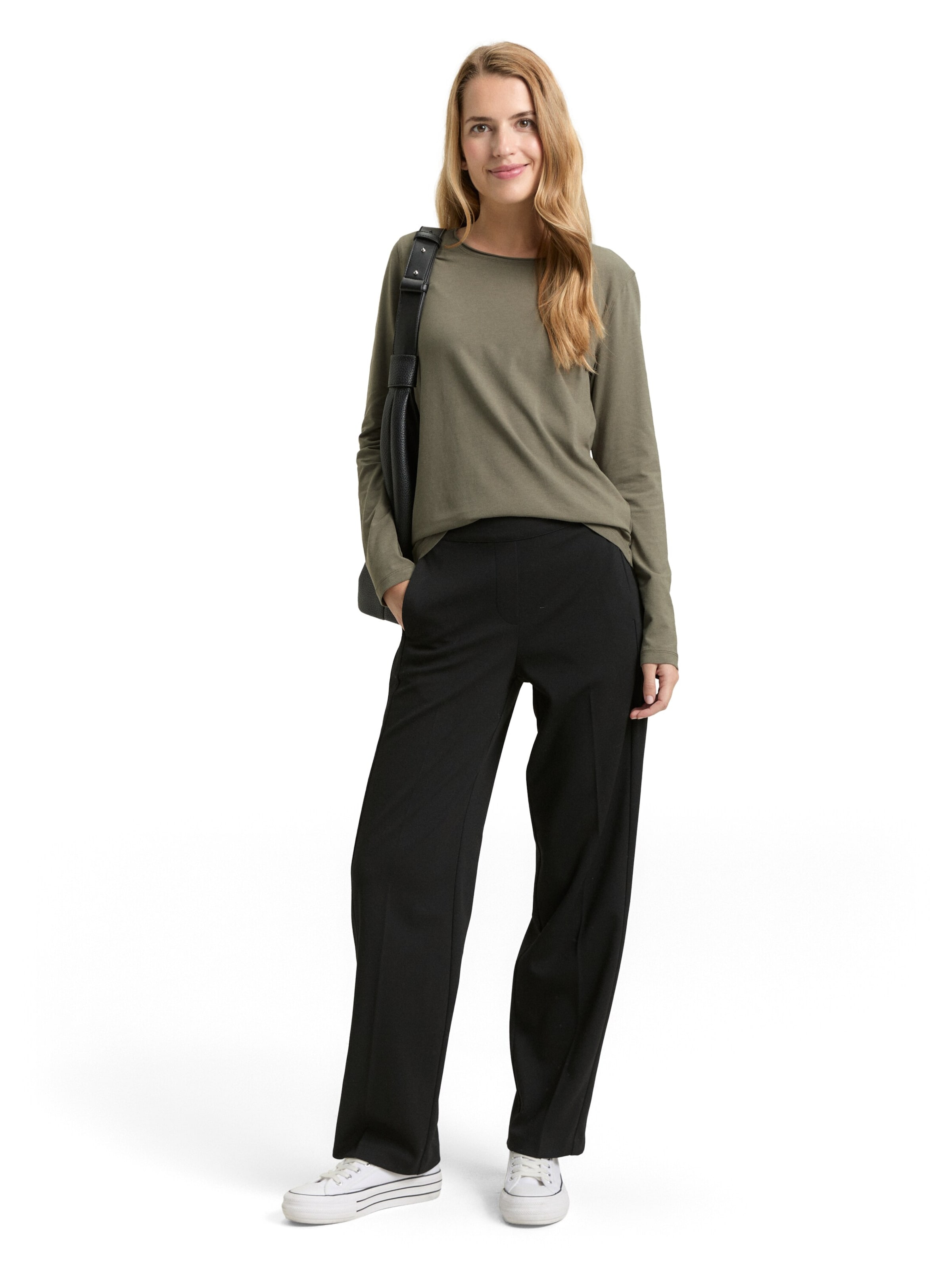 TOM TAILOR Majica | zelena barva