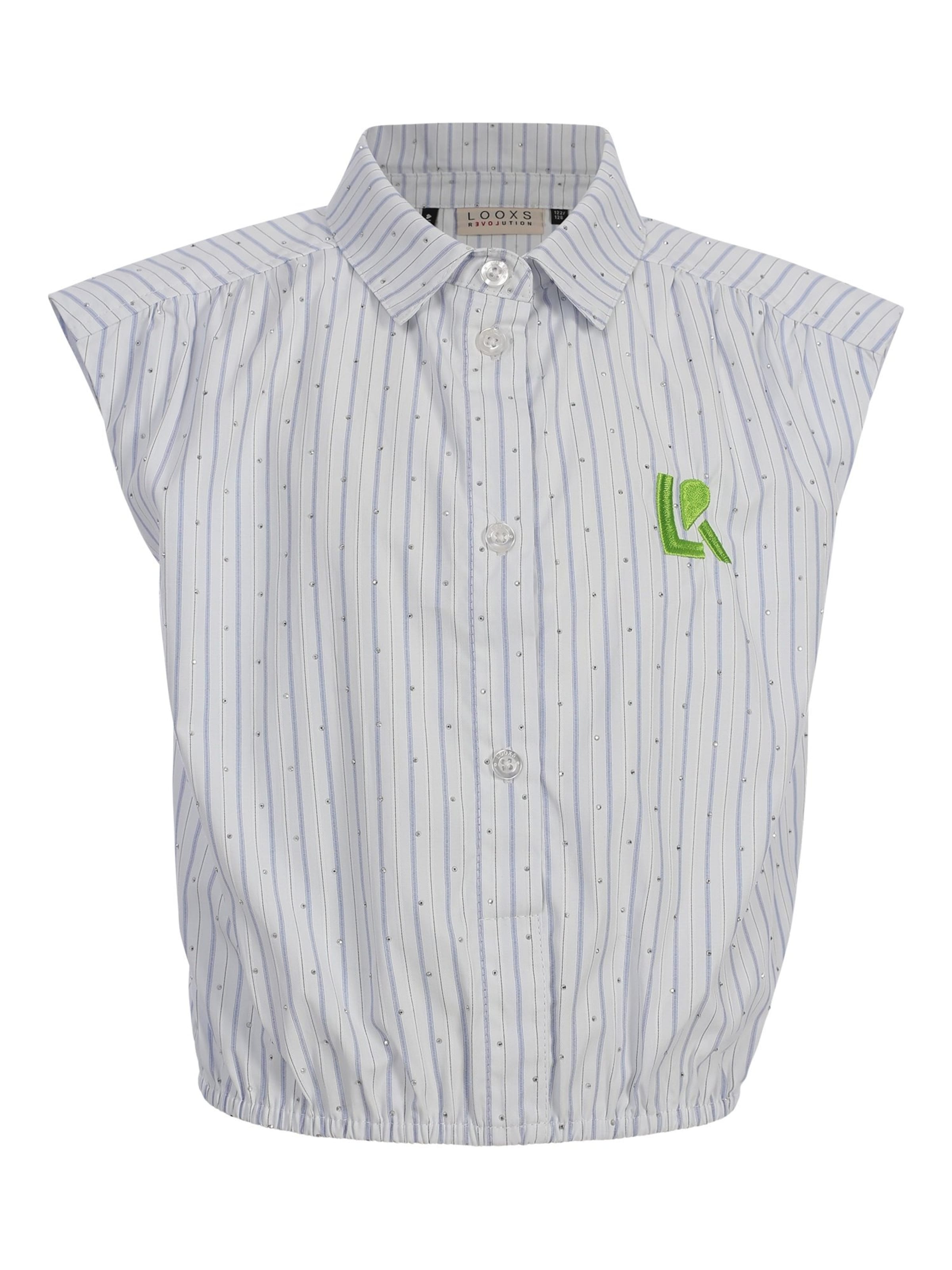 Chemisier Looxs Revolution en blanc : devant