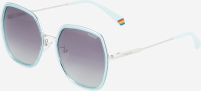 Polaroid Sonnenbrille 'PLD 6153/G/S' in hellblau / silber, Produktansicht