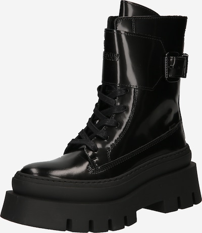 BRONX Lace-Up Ankle Boots in Black, Item view