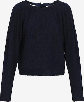 DreiMaster Vintage Trui in Blauw: voorkant