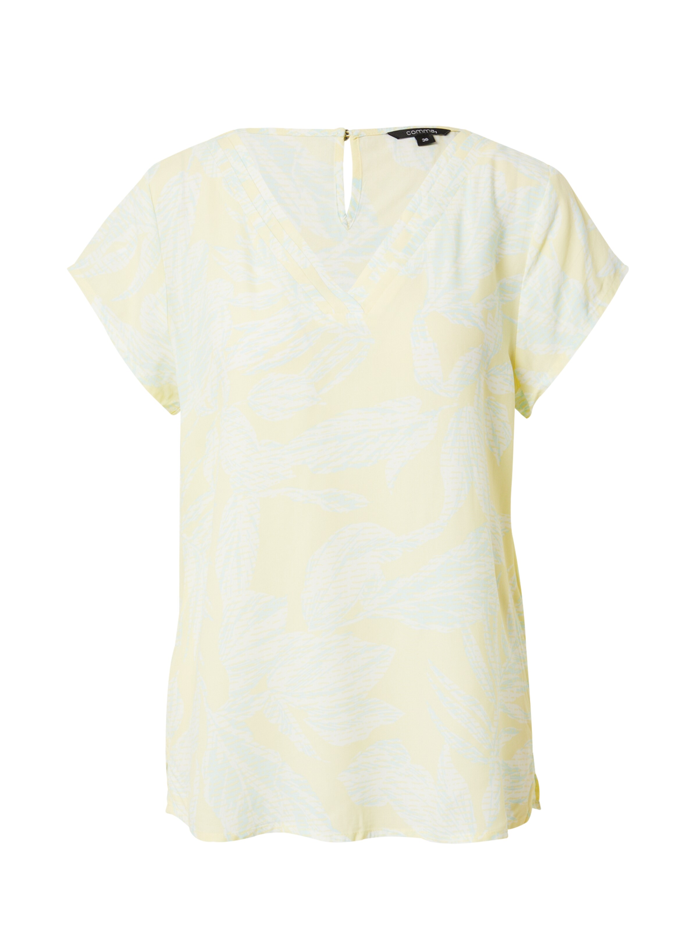 COMMA Bluse in Gelb: Vorderseite