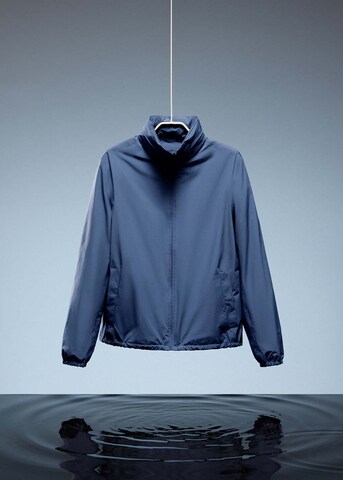 MANGO MAN Between-Season Jacket 'Cosmos' in Blue