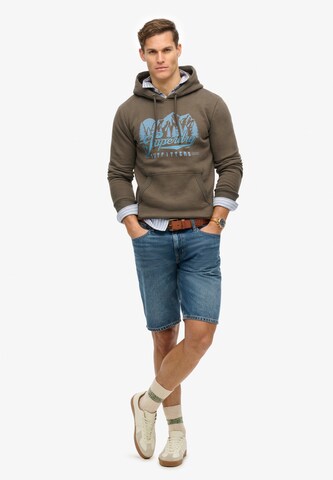 Superdry Sweatshirt 'Outfitters' in Groen