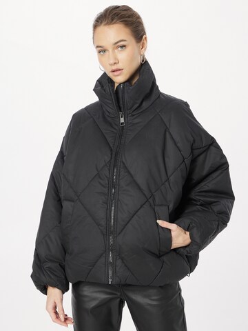 Mavi Between-Season Jacket in Black: front